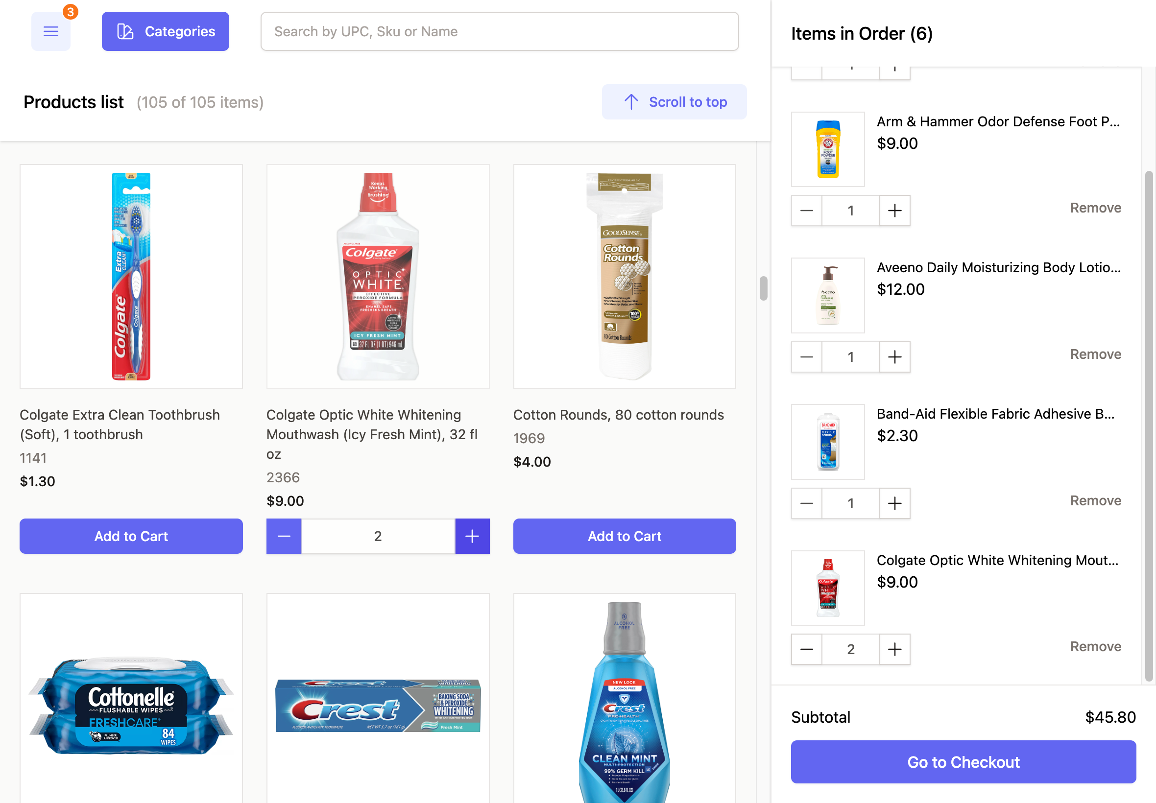 Van Keeper 2024 website items picking